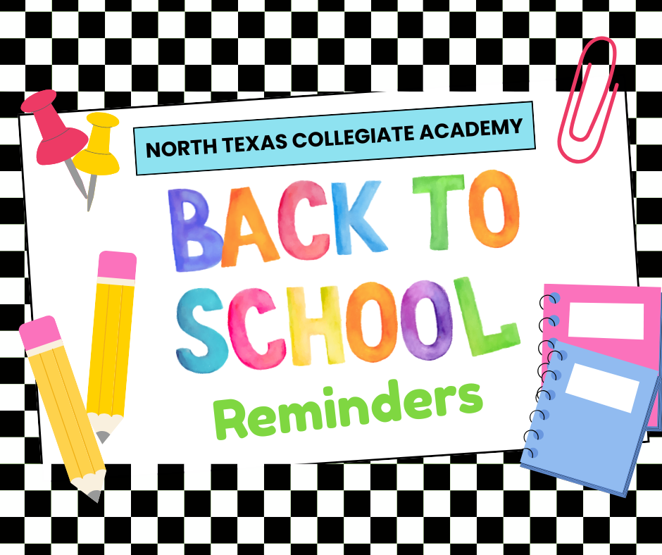 Back to School Reminders image