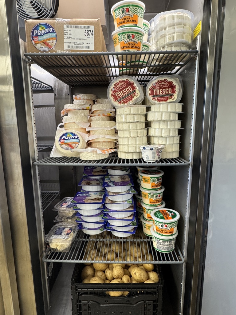dairy and potatoes