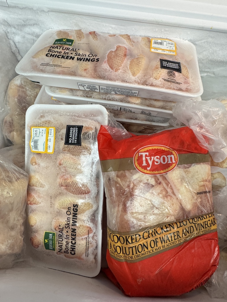 frozen chicken
