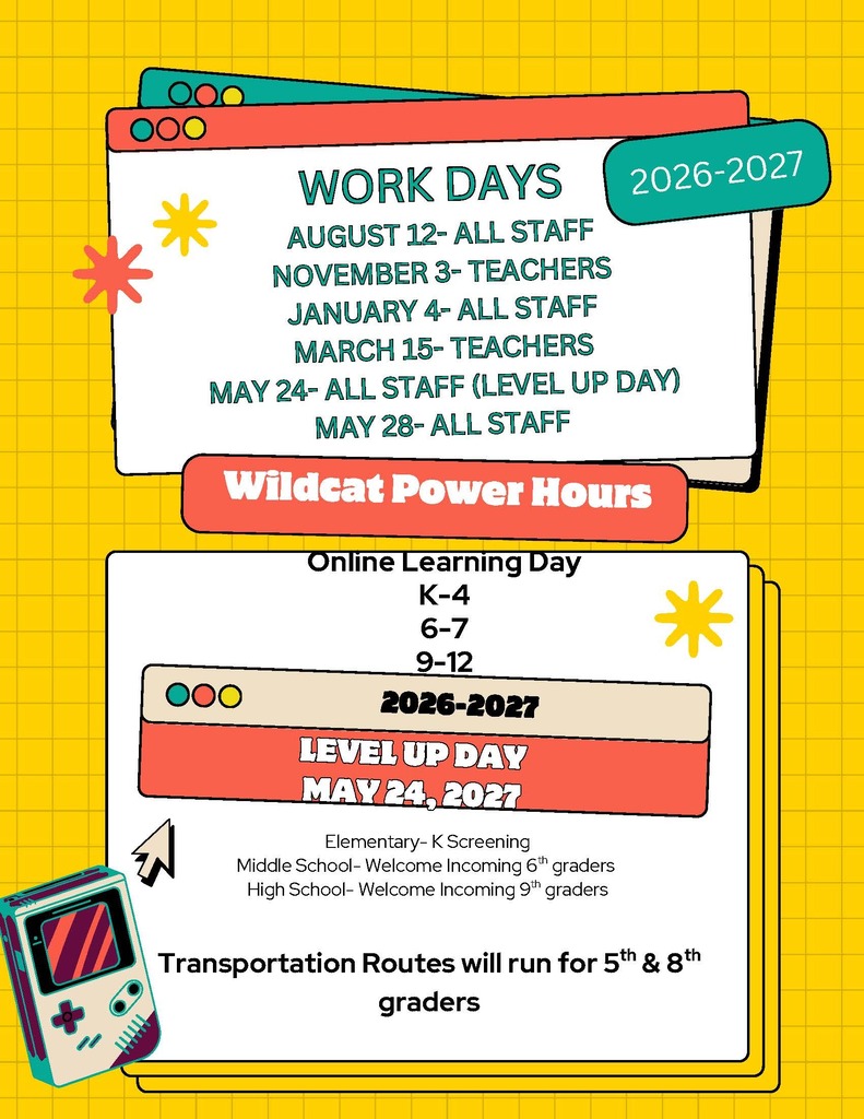 Wildcat Pwoerhour Dates