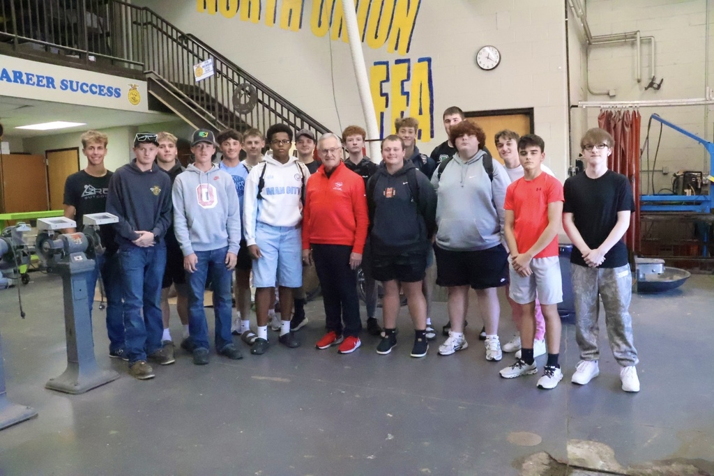 Lieutenant Governor Jim Tressel for spending time with our Wildcat Family