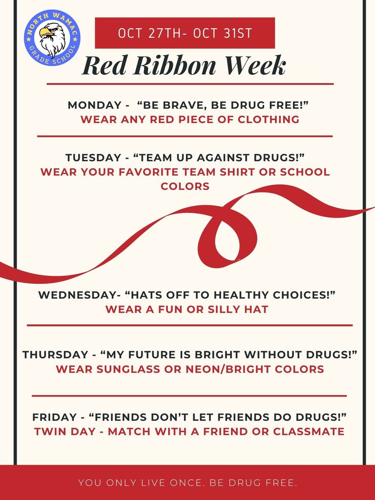 Red Ribbon Week Activities