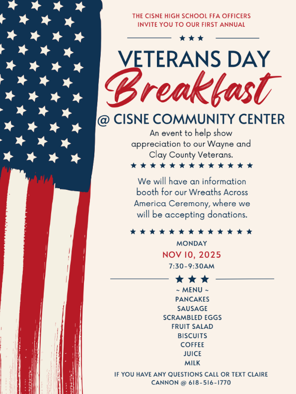 Veterans Day Breakfast