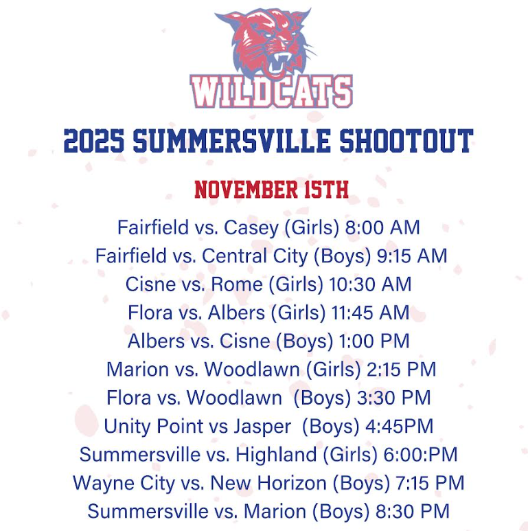 shootout schedule
