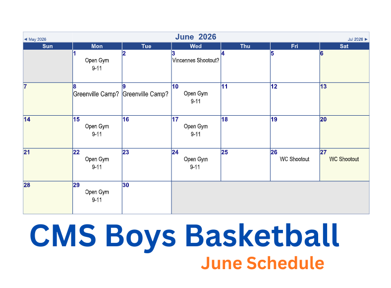 CMS boys basketball