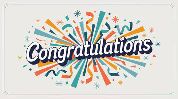 Congratulations!