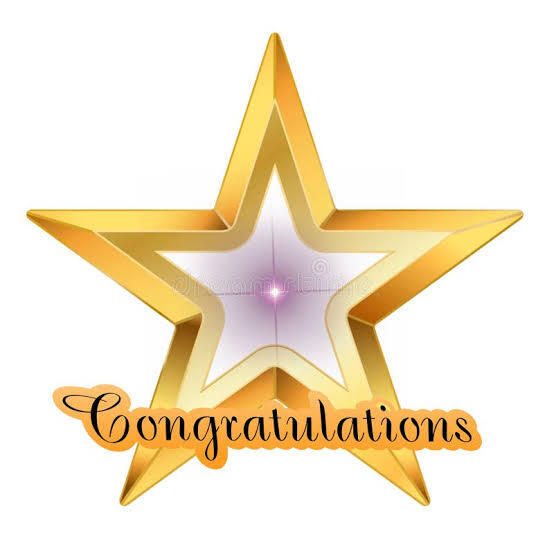 Congratulations
