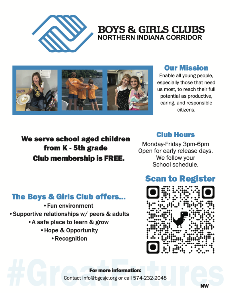 Boys and Girls Club Flyer