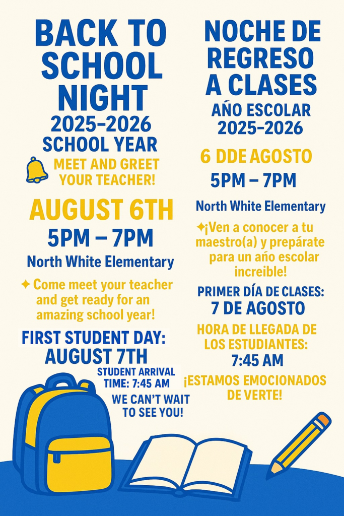 Back to School Flyer