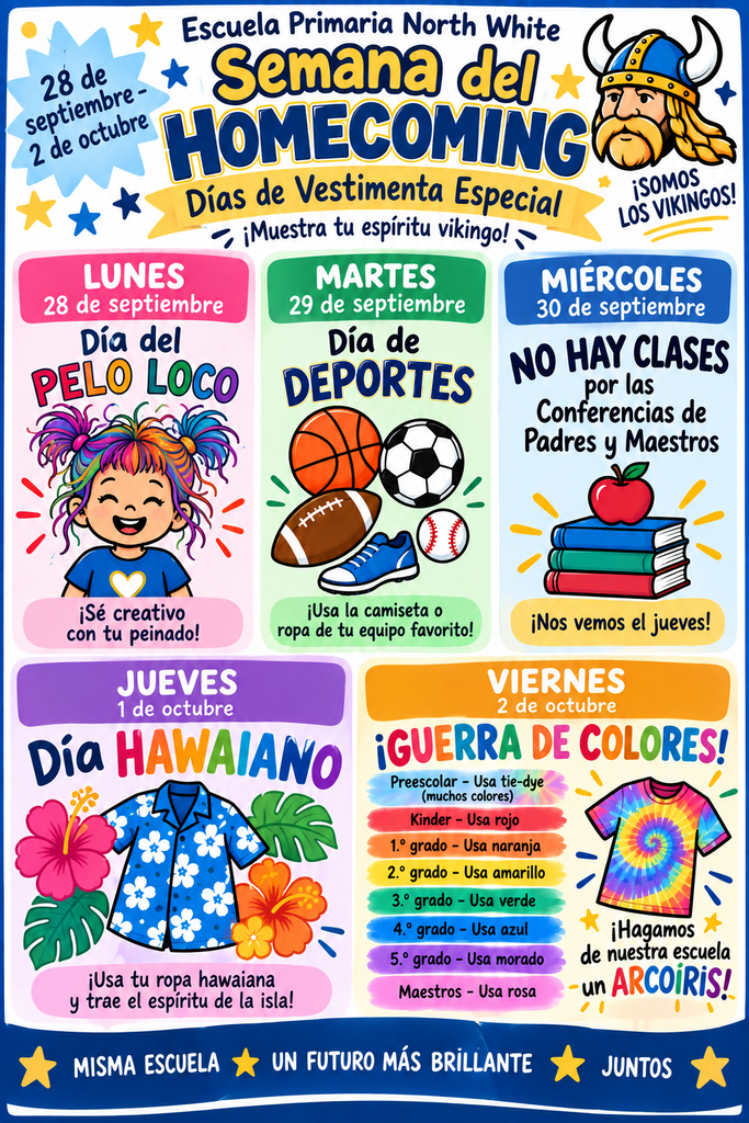 Homecoming Week-Elementary-Spanish