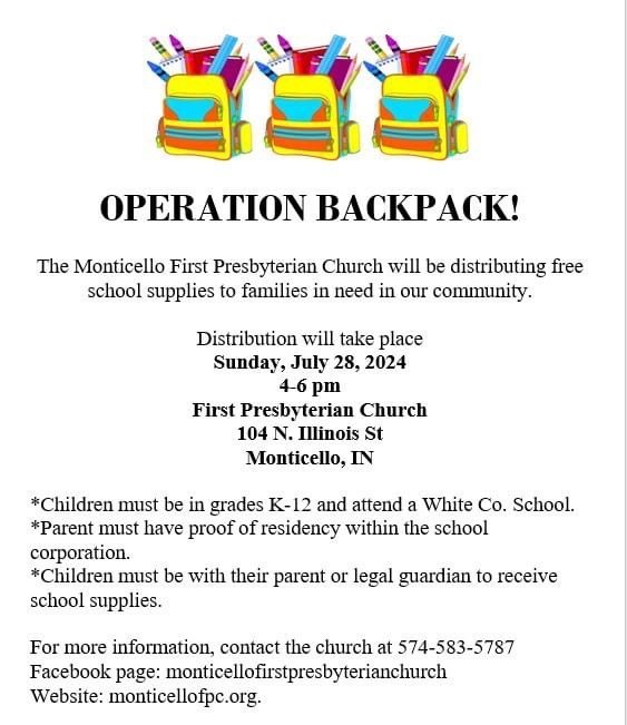 OPERATION BACKPACK! (English)