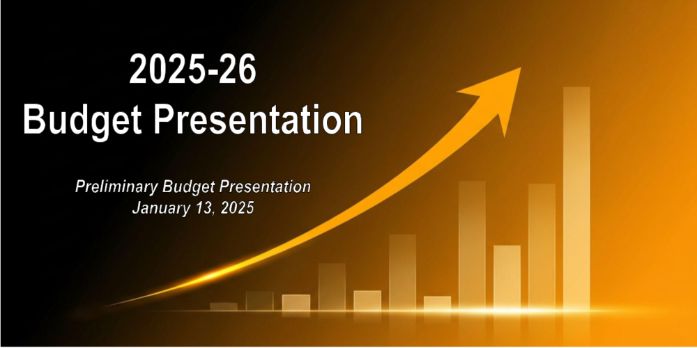 2025-2026 Preliminary Budget Presentation - 1-13-25