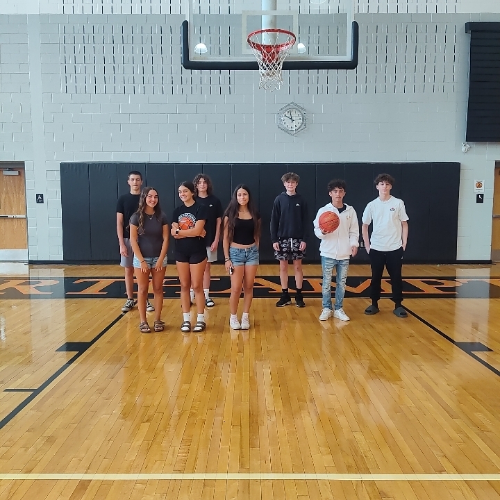 Students in Gym