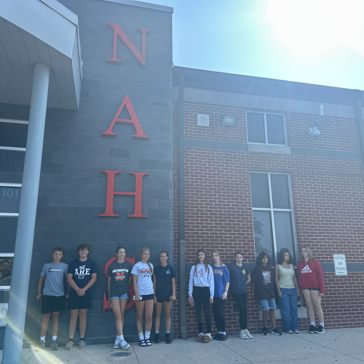 Students out Front