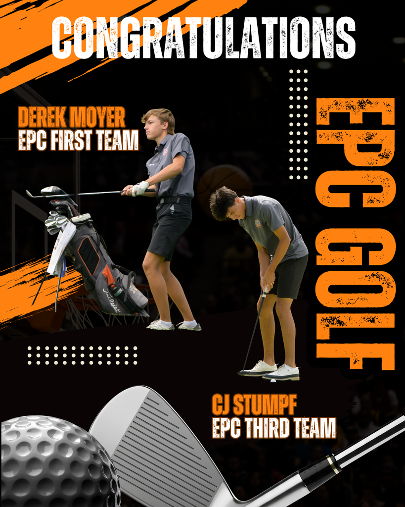 Congratulations to Derek and CJ for their EPC Golf Awards.