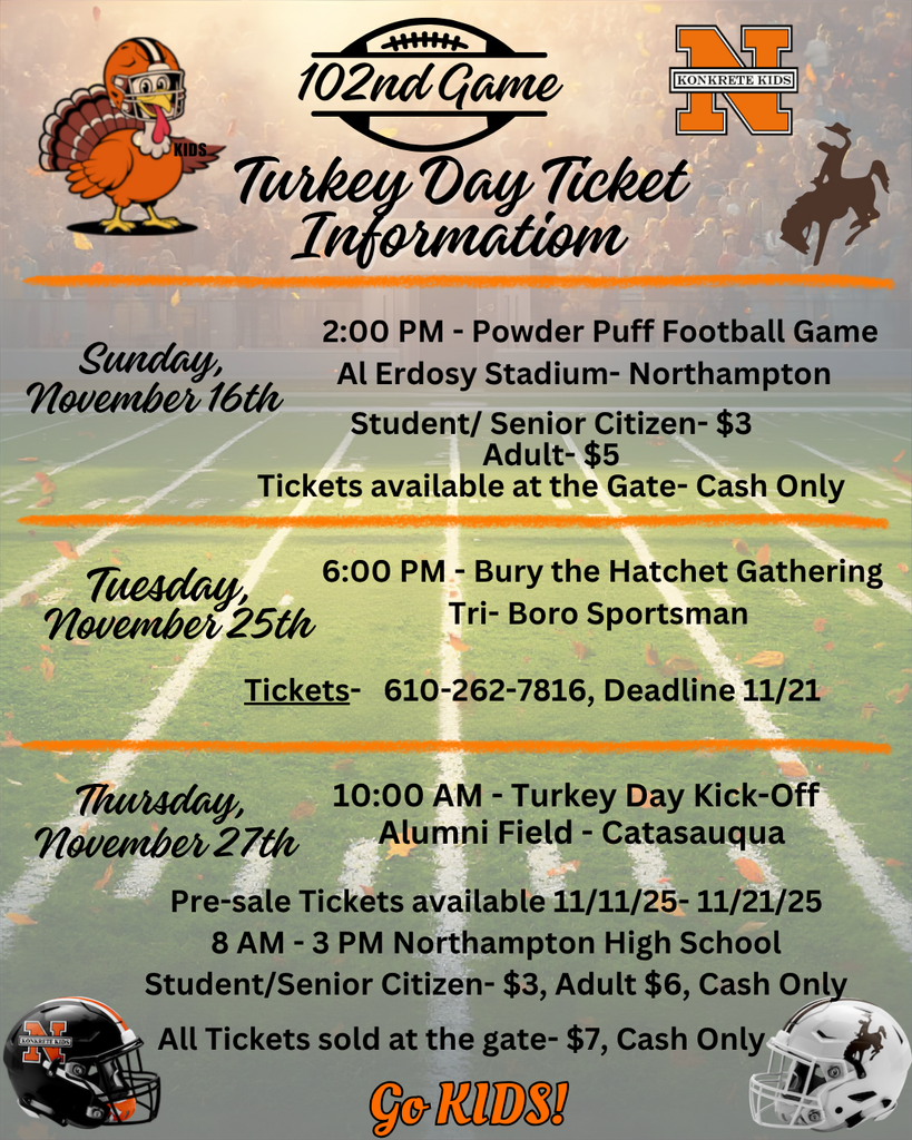 Turkey Day Events Ticket Information