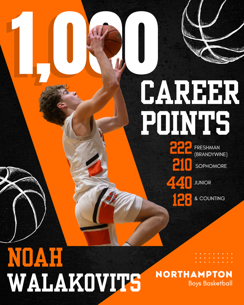 Congratulations to Noah, 1000 Career Points