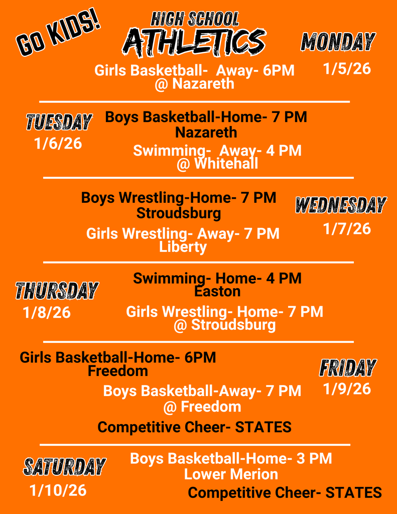 Athletic Schedule