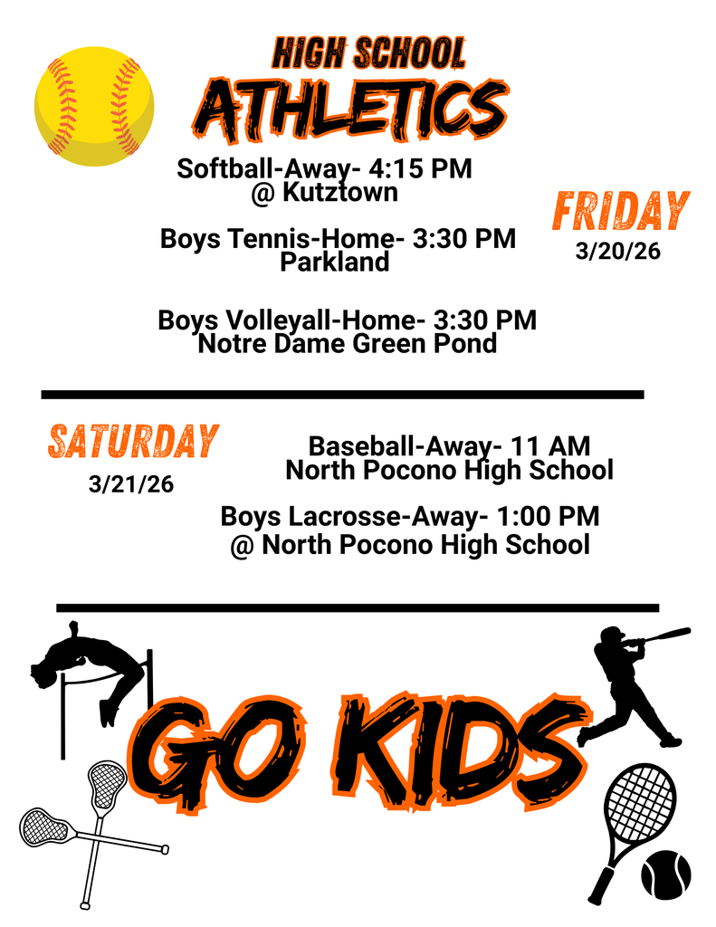 Weekly Schedule Graphic