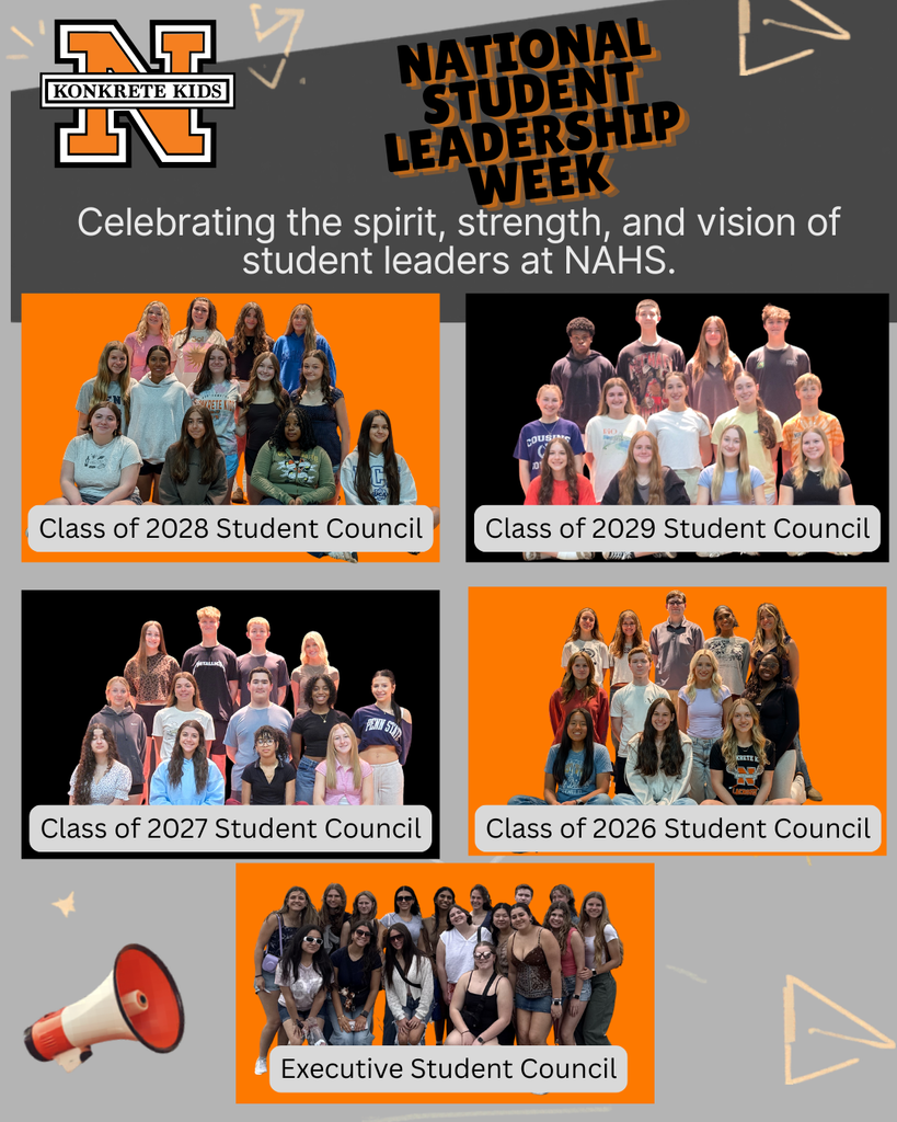 National Student Leadership Week - Celebrating the spirt, strength and vision of student leaders at NAHS.