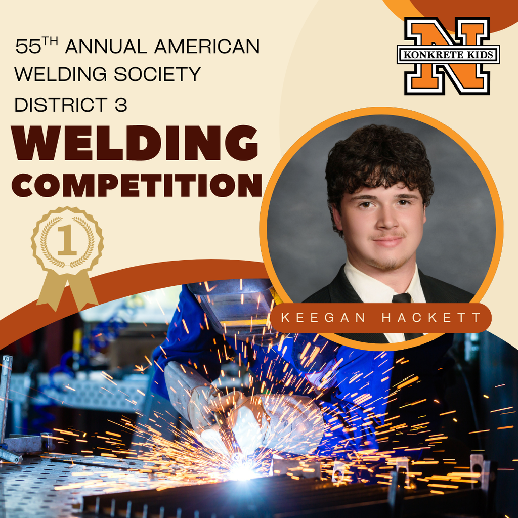 55th Annual American Welding Society District 3 Welding Competition - Keegan Hackett