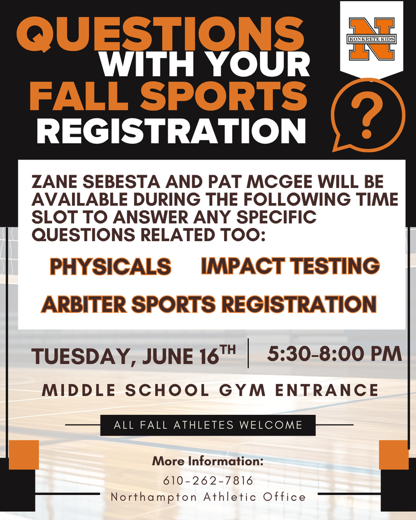 questions about fall registrations