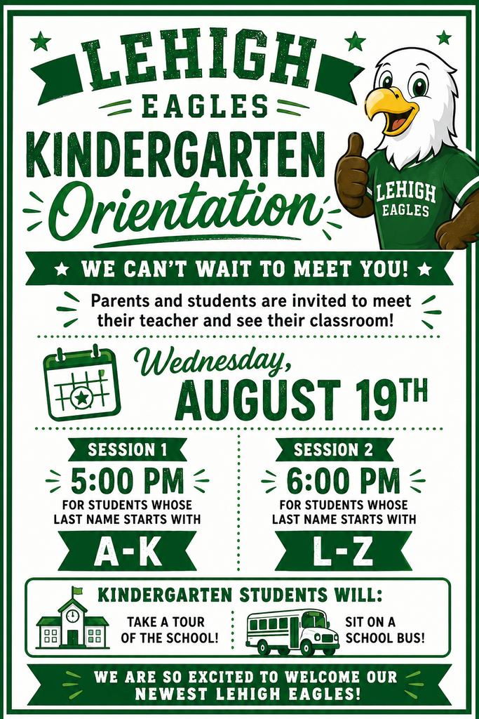 kindergarten orientation flyer