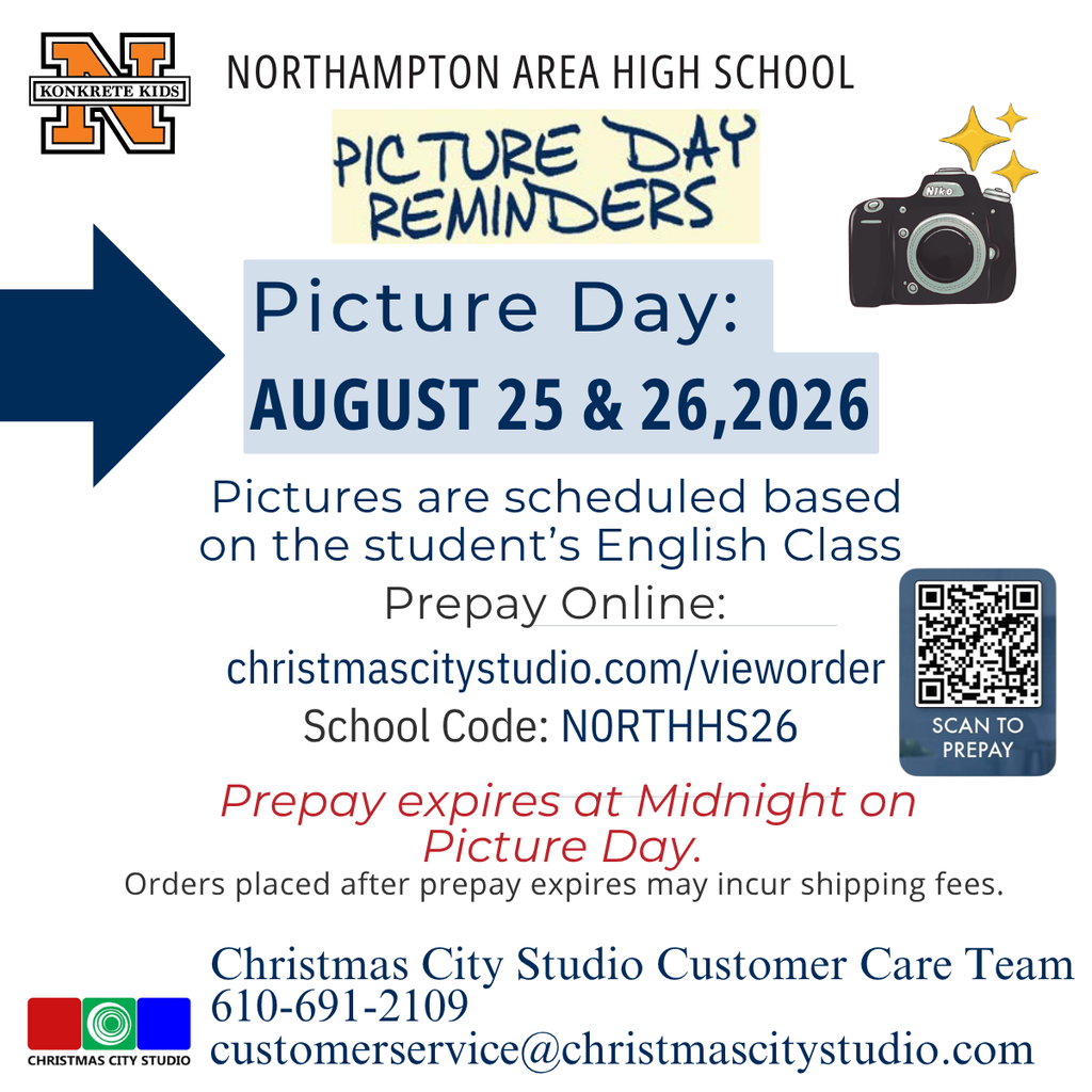 Picture Day Reminder 26/27
