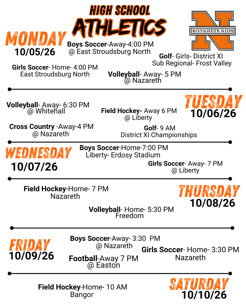 Weekly Schedule