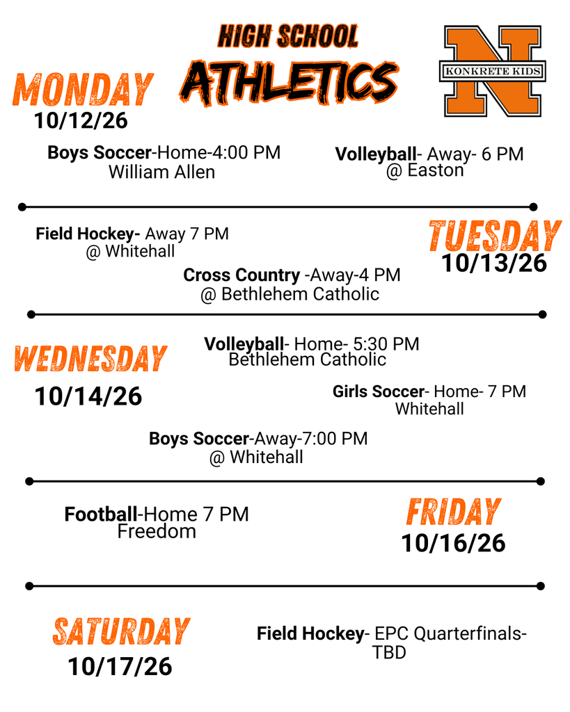Athletic Schedule