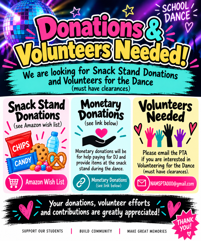PTA Donation requests