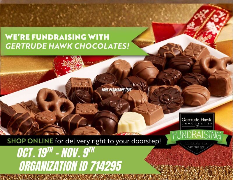 Gertrude and hawk candy sale fundraiser in time for  holiday gifts