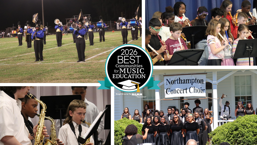proud BCME district banner - 2026 Best Communities for Music Education