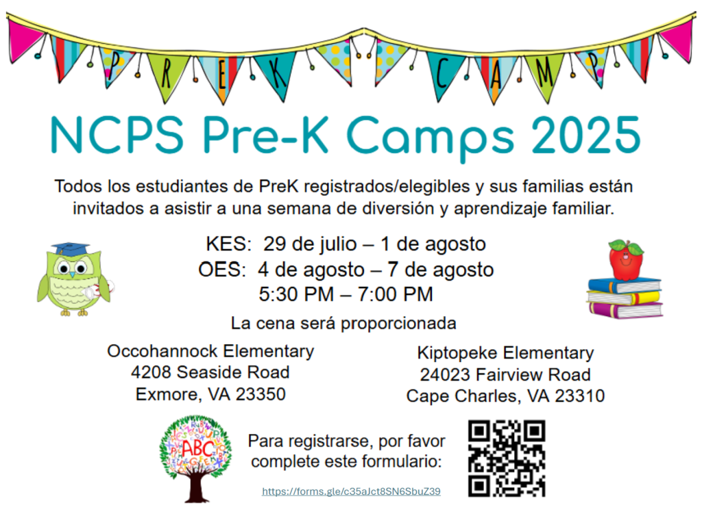 NCPS Pre-K Camp