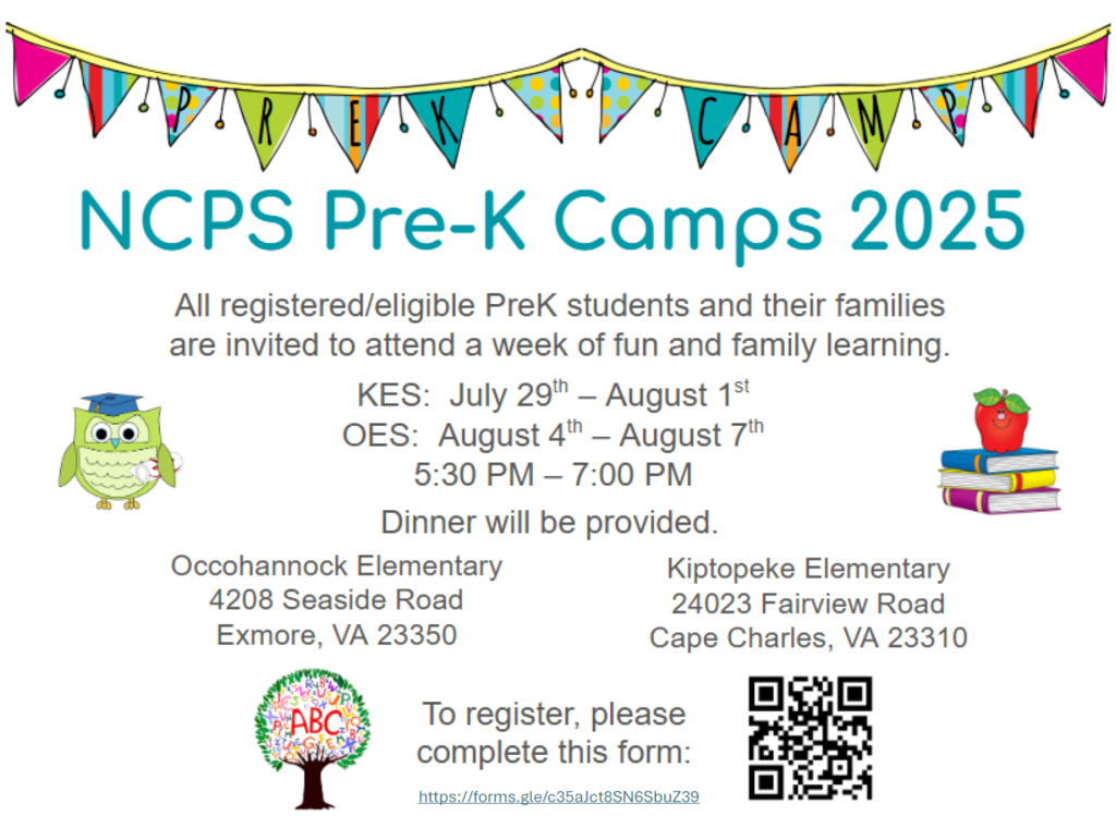 NCPS Pre-K Camp