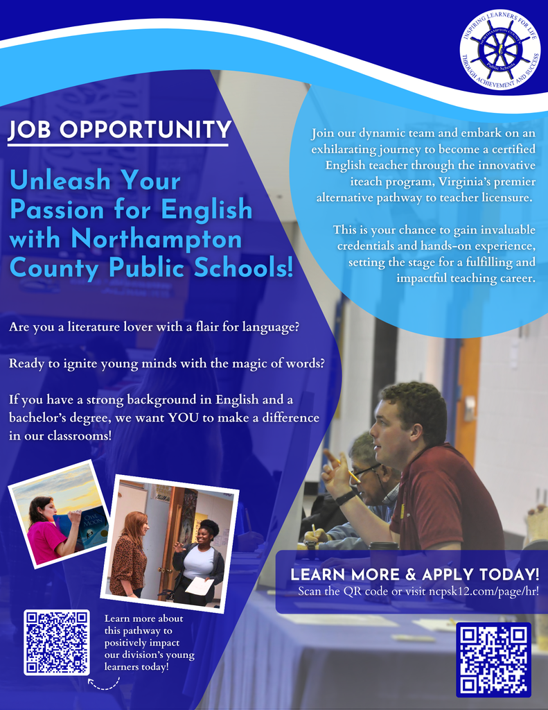 english teacher job ad