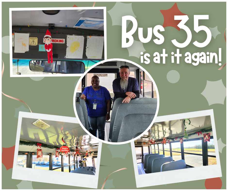 Bus 35- Holiday cheer