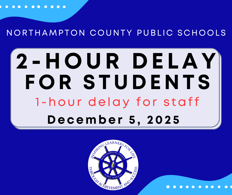Fri., Dec. 5: 2-Hr Delay for Students, 1-Hr Delay for Staff