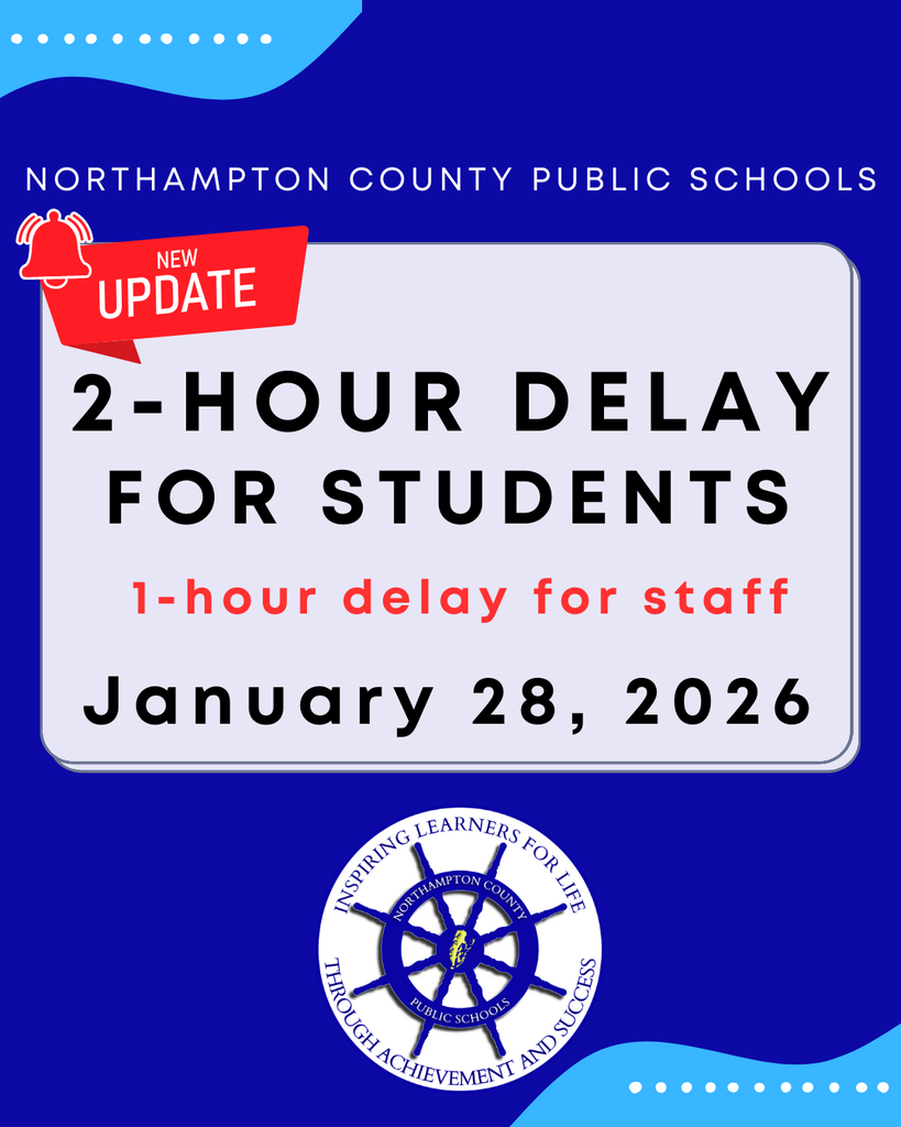 2hr delay for students , 1hr delay for staff