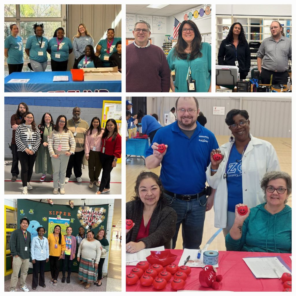 21st CCLC Staff - a collage of group pictures used to help celebrate the program.