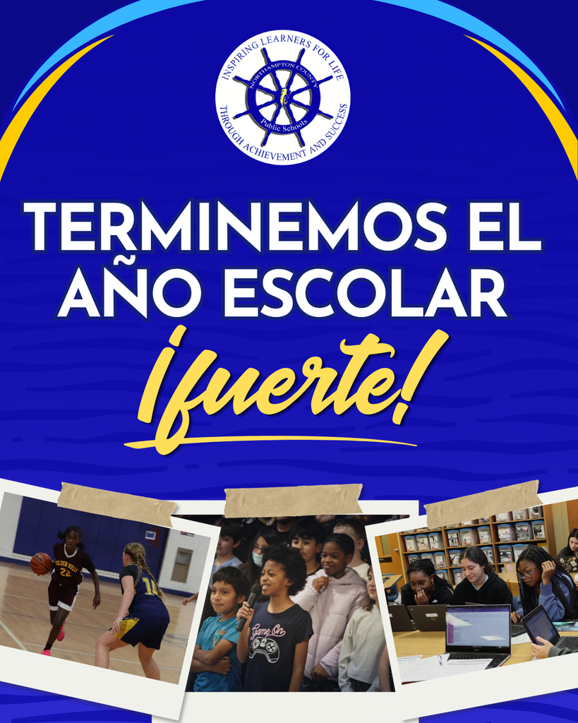 Let's finish the school year strong! - Attendance  push in Spanish