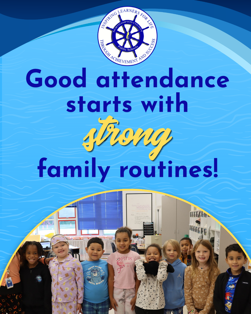 Good attendance starts with strong family routines - Attendance push in English