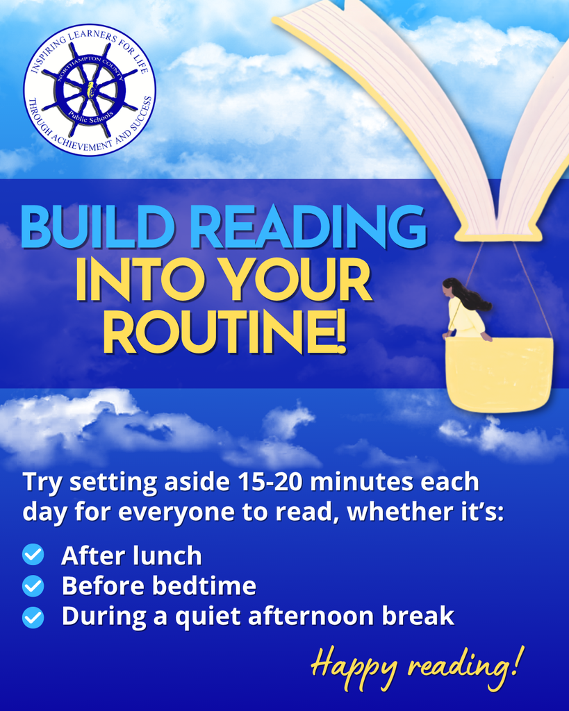 build reading into your routine: set aside 15 minutes each day to read - after lunch, before bed, or during an afternoon break
