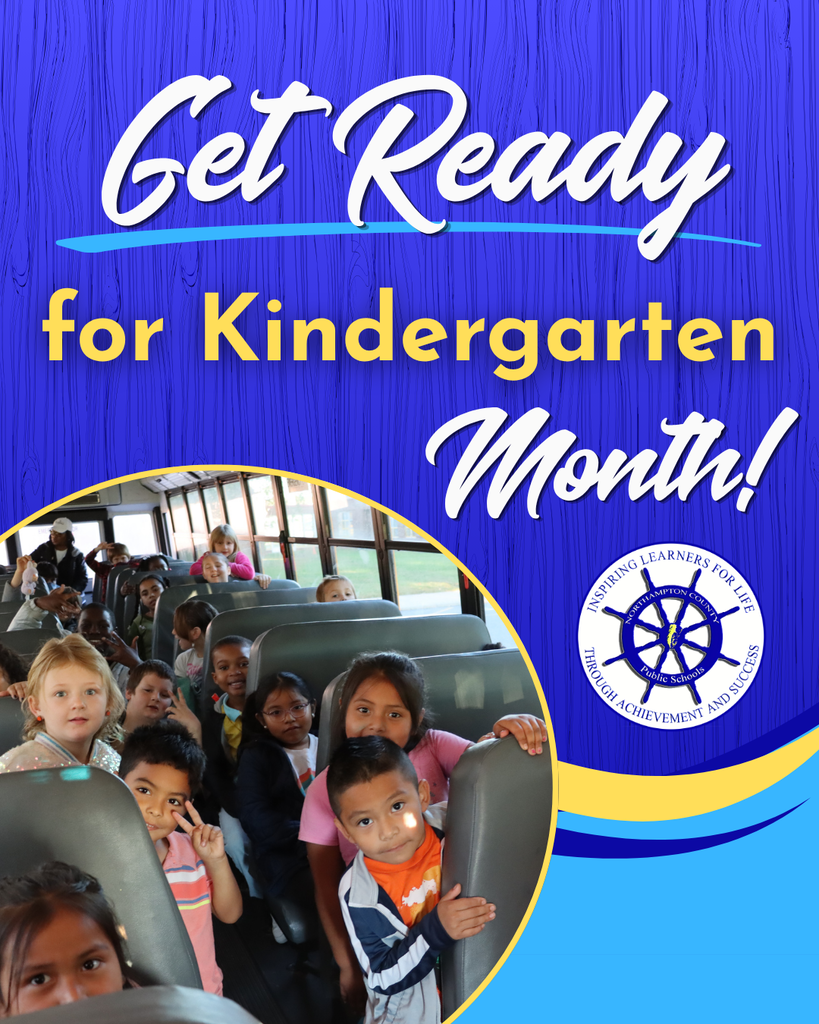 get ready for kindergarten month!