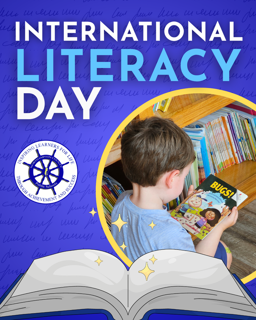 International Literacy Day graphic