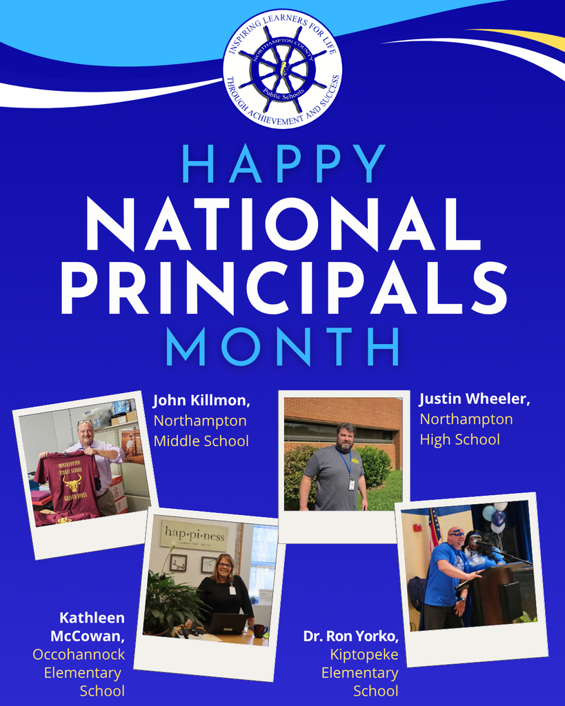 happy national principals month with pictures of our 4 principals