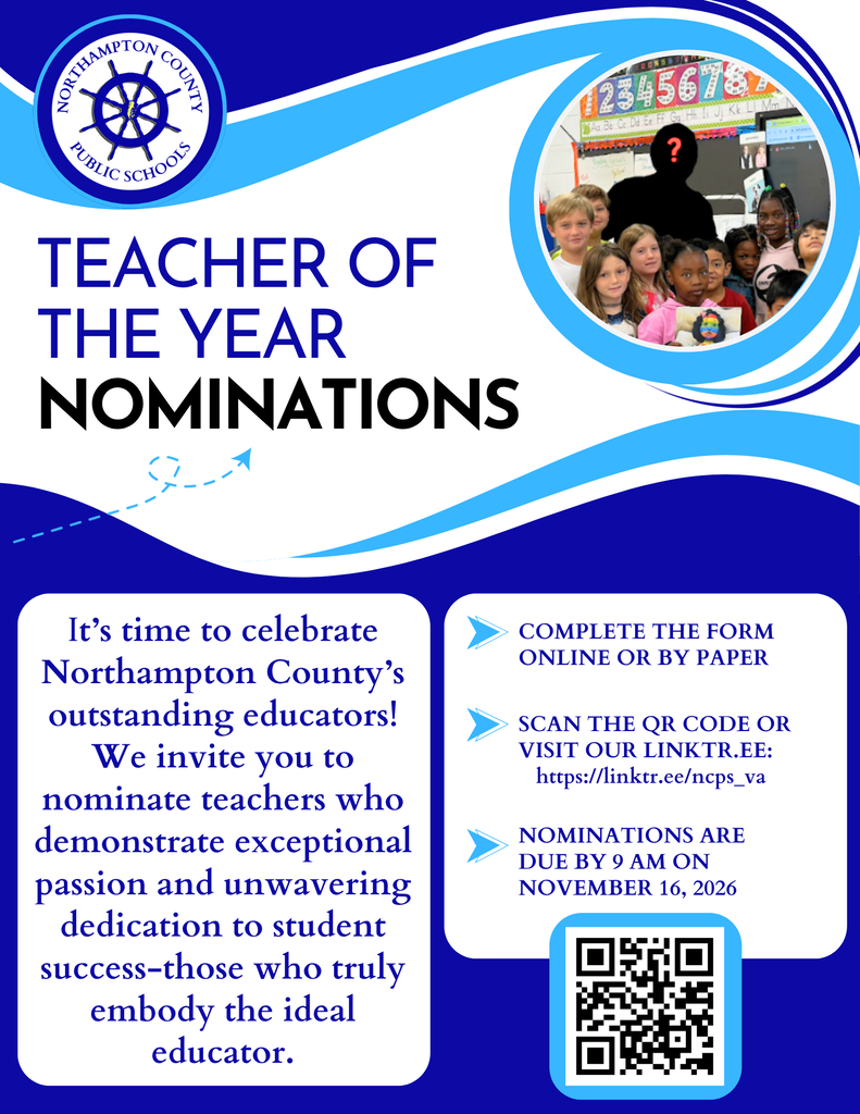 Teacher of the year nominations graphic