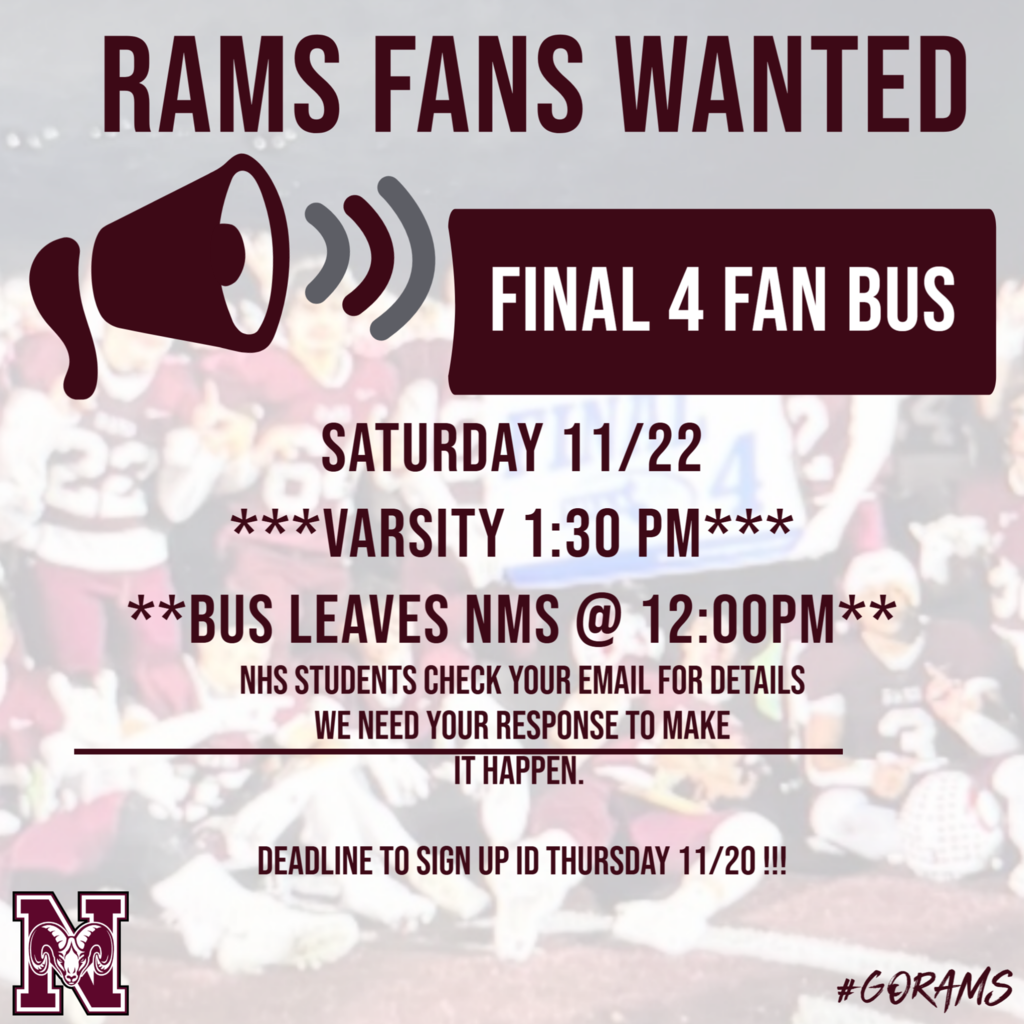 FINAL 4 FOOTBALL FAN BUS