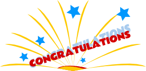 congratulations graphic 