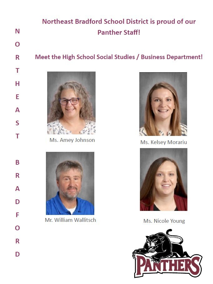 Social Studies / Business Department